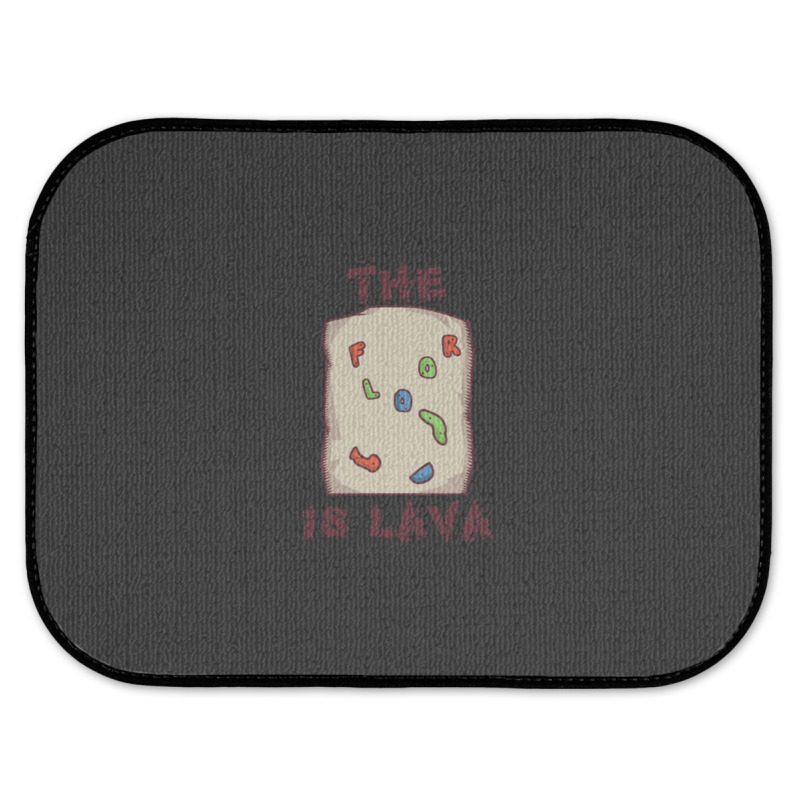 Rock Climbing Bouldering Funny Floor Is Lava Rear Car Mat | Artistshot