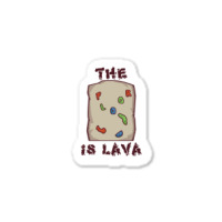 Rock Climbing Bouldering Funny Floor Is Lava Sticker | Artistshot