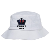 Kingsday T Shirt Amsterdam Koningsdag Kings Day Netherlands Bucket Hat | Artistshot