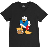 Girl Who Limited Edition Loves Donalds Just A Boy Duck Vintage Retro 1 V-neck Tee | Artistshot