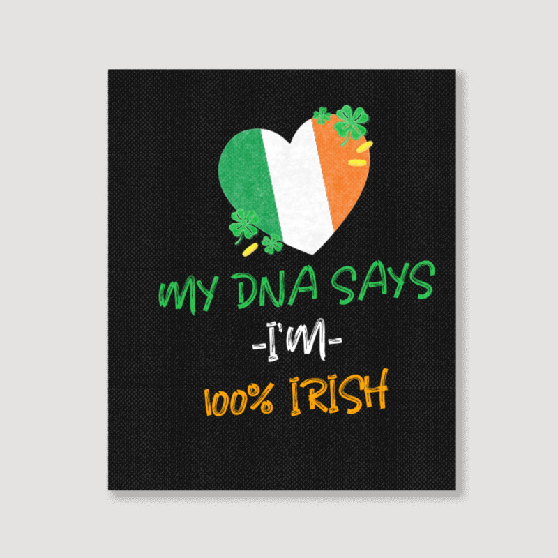 St. Patrick's Day Portrait Canvas Print | Artistshot