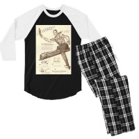 1951 Genuine Rr Ad - Hey Kiddies!  Hop On My Train! Long Men's 3/4 Sleeve Pajama Set | Artistshot