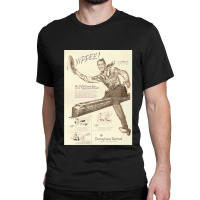 1951 Genuine Rr Ad - Hey Kiddies!  Hop On My Train! Long Classic T-shirt | Artistshot