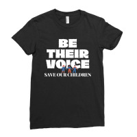 Be Their Voice Save Our Children Ladies Fitted T-shirt | Artistshot