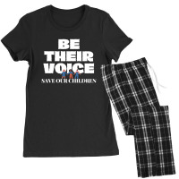 Be Their Voice Save Our Children Women's Pajamas Set | Artistshot