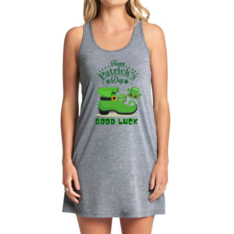 Happy St. Patrick's Day Tank Dress | Artistshot