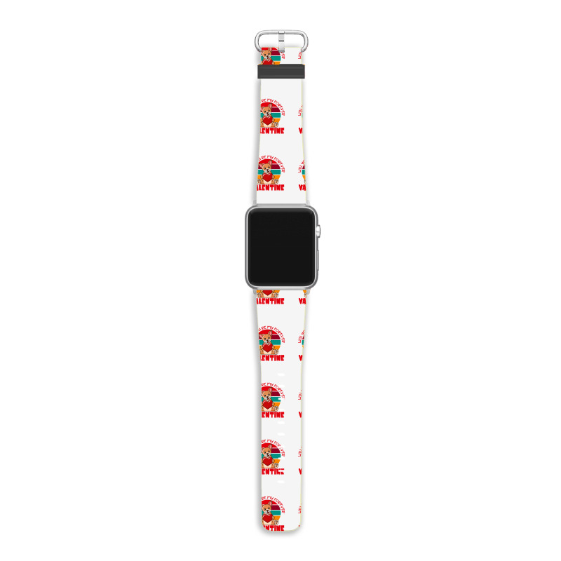 Chihuahua Valentine Will You Be My Forever Cute Valentine Apple Watch Band | Artistshot