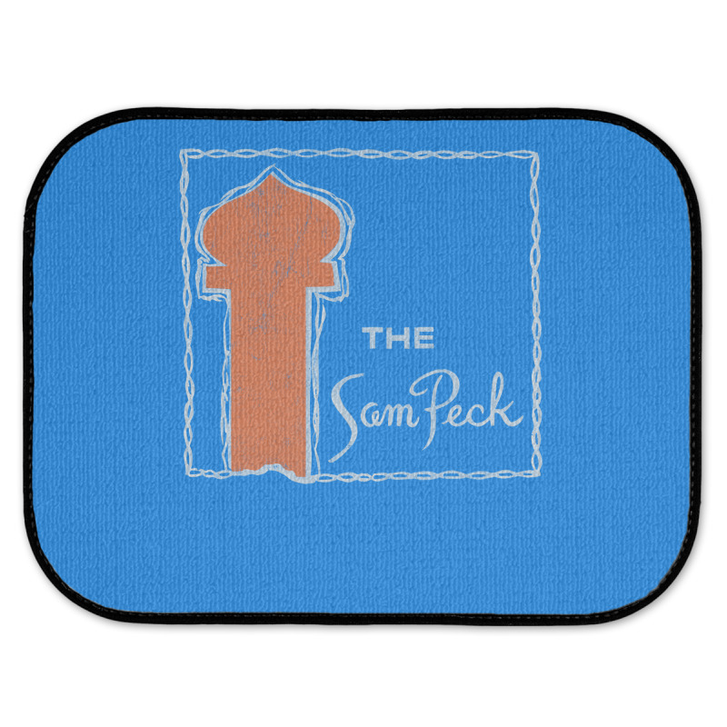 Hotel Sam Peck, Arkansas     Retro Mid Century Aesthetic Rear Car Mat | Artistshot