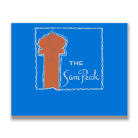 Hotel Sam Peck, Arkansas     Retro Mid Century Aesthetic Metal Print Horizontal | Artistshot