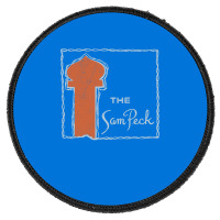 Hotel Sam Peck, Arkansas     Retro Mid Century Aesthetic Round Patch | Artistshot