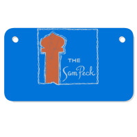 Hotel Sam Peck, Arkansas     Retro Mid Century Aesthetic Motorcycle License Plate | Artistshot