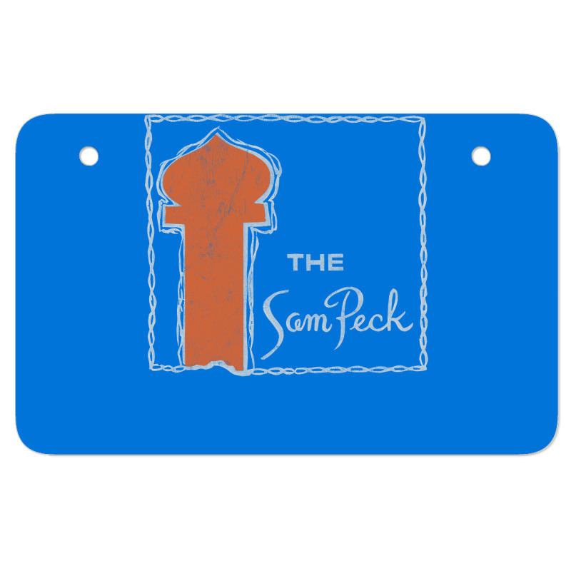 Hotel Sam Peck, Arkansas     Retro Mid Century Aesthetic Atv License Plate | Artistshot