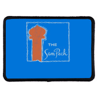 Hotel Sam Peck, Arkansas     Retro Mid Century Aesthetic Rectangle Patch | Artistshot