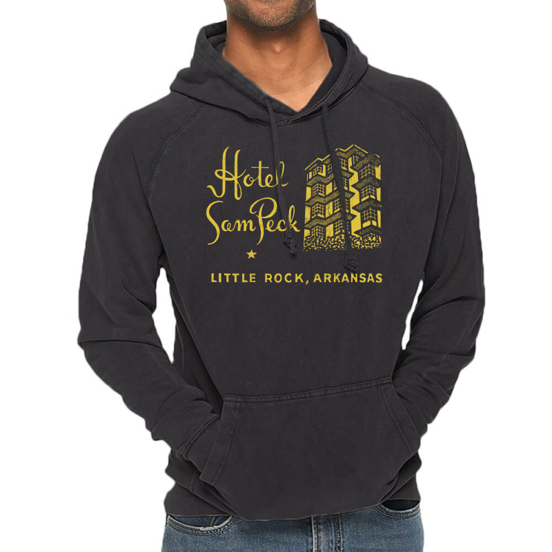 Hotel Sam Peck, Arkansas        Retro Mid Century Aesthetic Vintage Hoodie | Artistshot