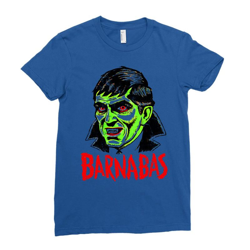 Barnabas Collins       Vintage Horror Aesthetic Ladies Fitted T-Shirt by hurnammoanej | Artistshot