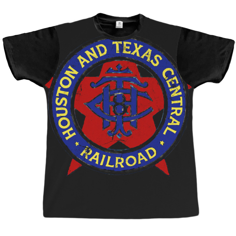 Houston And Texas Central Railroad Graphic T-shirt | Artistshot