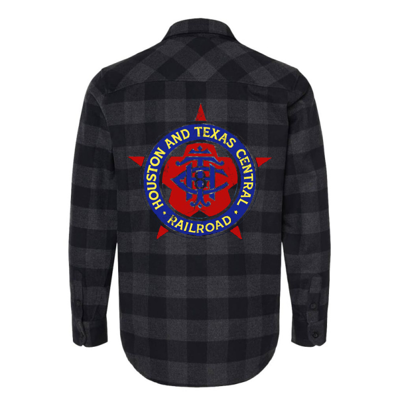 Houston And Texas Central Railroad Flannel Shirt | Artistshot