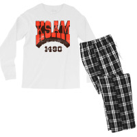 Ksam Huntsville, Tx 70s Radio Station Men's Long Sleeve Pajama Set | Artistshot