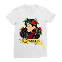 Soy Mujer Latina Fuerte Independiente Chingona Mujer Latina Ladies Fitted T-shirt | Artistshot