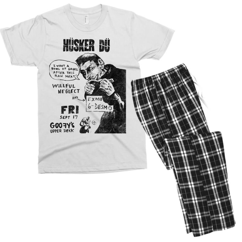 Husker Du Men's T-shirt Pajama Set | Artistshot