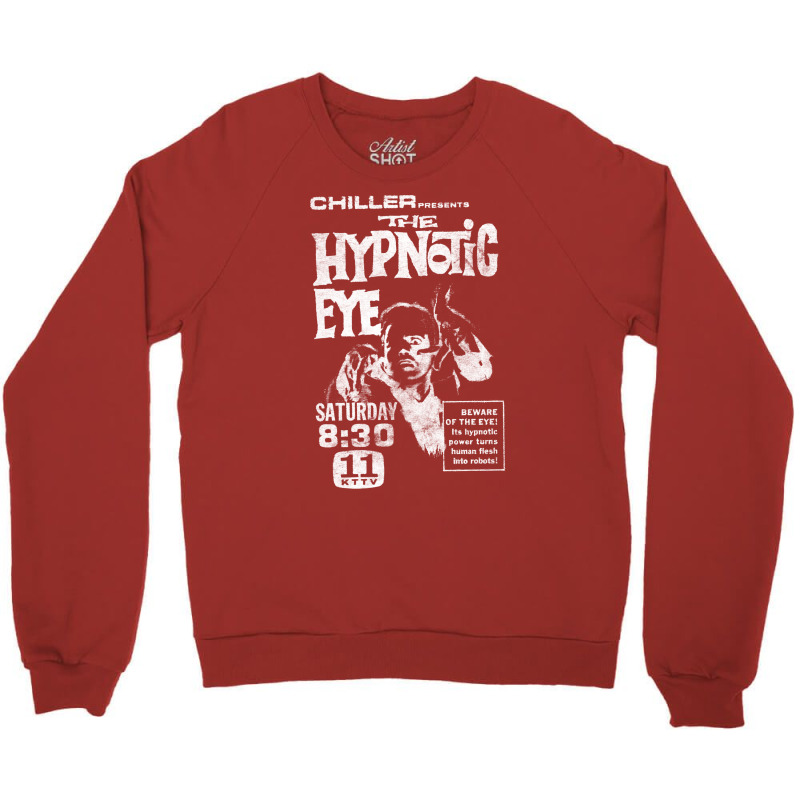 Hypnotic Eye       Vintage 70s Horror Aesthetic Crewneck Sweatshirt | Artistshot