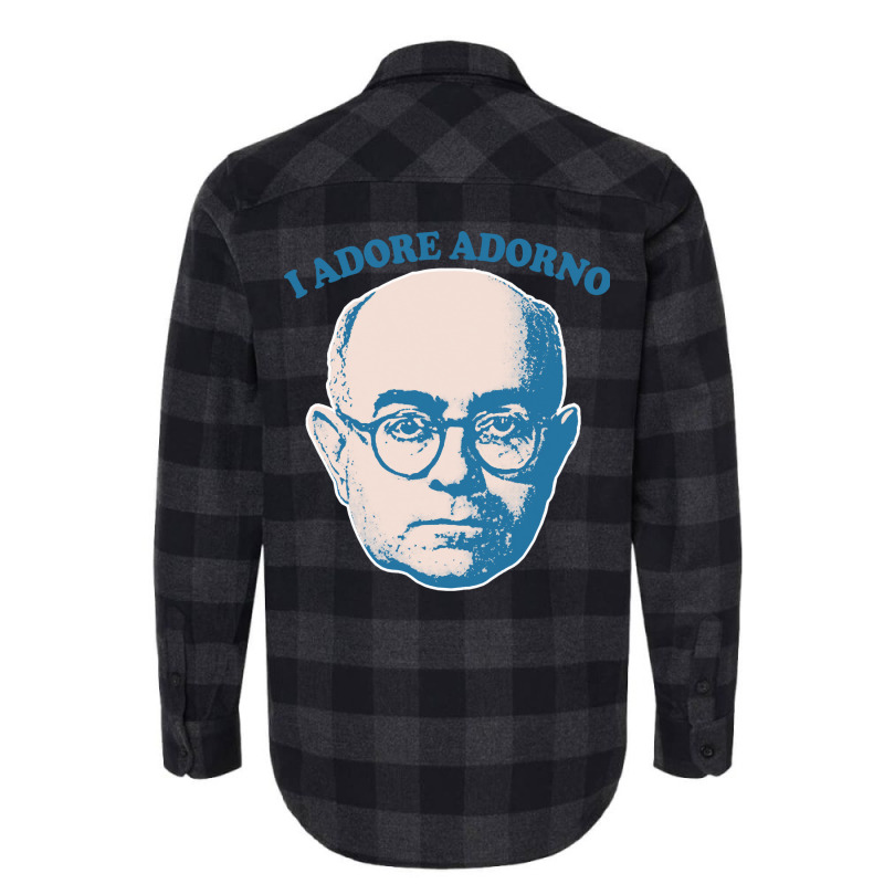 I Adore Adorno Flannel Shirt | Artistshot