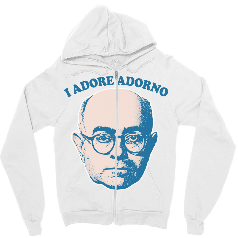 I Adore Adorno Zipper Hoodie | Artistshot