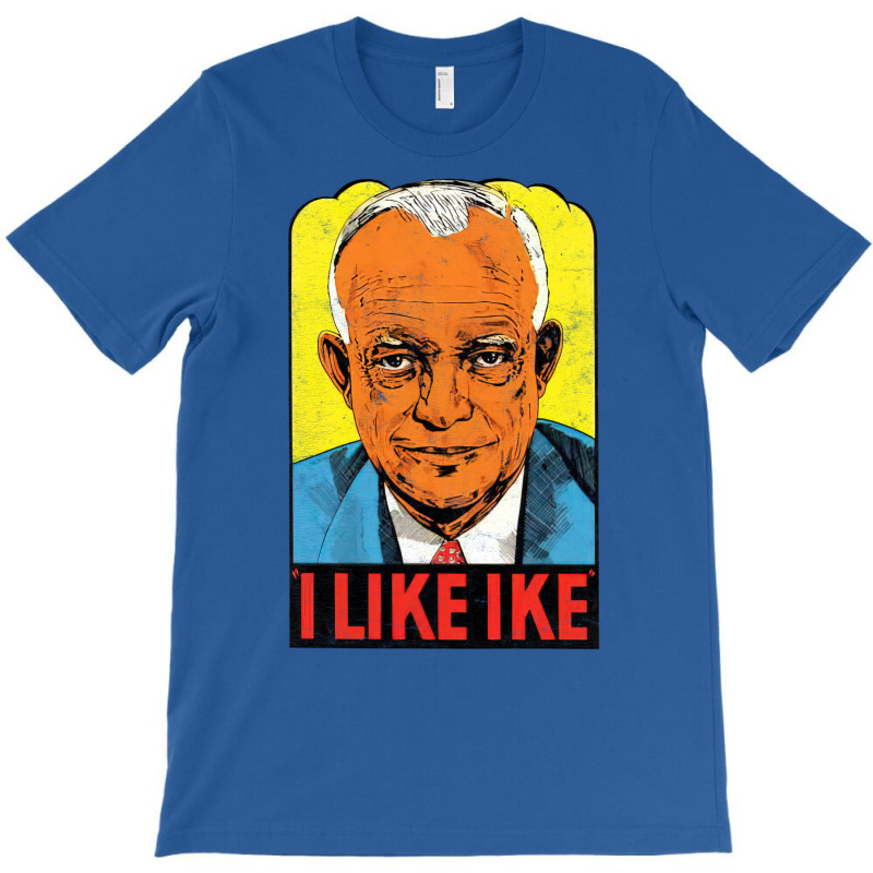 I Like Ike   Vintage Style Eisenhower Graphic T-shirt | Artistshot