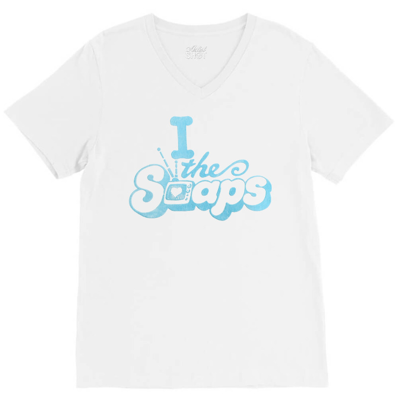 I Love The Soaps   80s Retro Aesthetic V-neck Tee | Artistshot