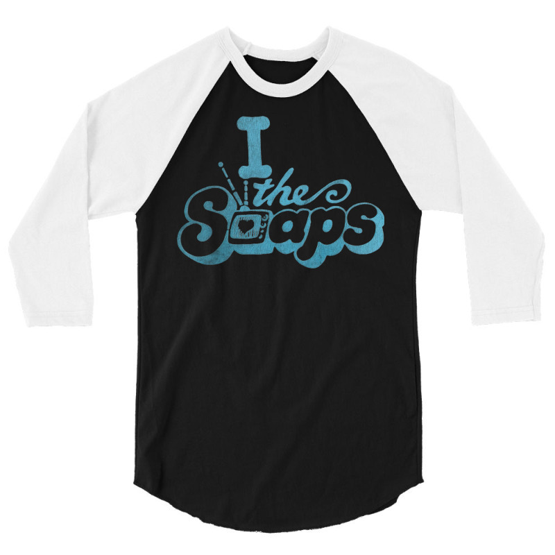 I Love The Soaps   80s Retro Aesthetic 3/4 Sleeve Shirt | Artistshot