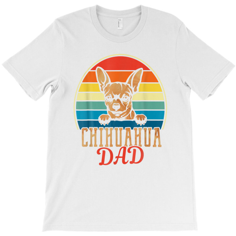 Retro Vintage Chihuahua Dad Daddy T-shirt | Artistshot