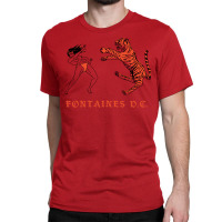 Fontaines Dc ∆∆ Fan Art Tribute Design (1) Classic T-shirt | Artistshot