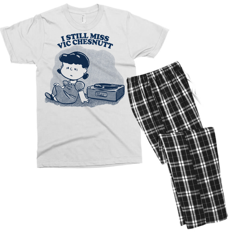 I Still Miss Vic Chesnutt  ••••• Vinyl Collector Fan Design Men's T-shirt Pajama Set | Artistshot