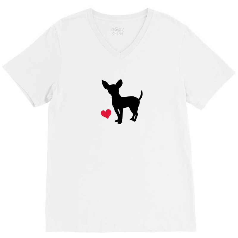 Chihuahua V-neck Tee | Artistshot