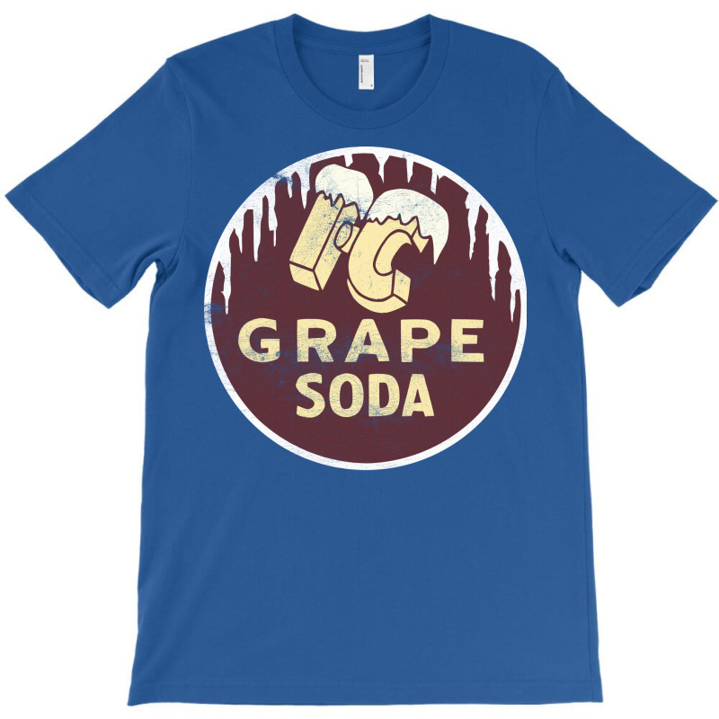 Ic Grape Soda       Vintage Faded Style Aesthetic Design T-shirt | Artistshot