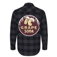 Ic Grape Soda       Vintage Faded Style Aesthetic Design Flannel Shirt | Artistshot