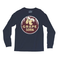 Ic Grape Soda       Vintage Faded Style Aesthetic Design Long Sleeve Shirts | Artistshot