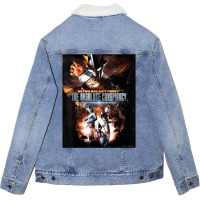 Ultraman Ultraman Ultraman Ultraman Ultraman Ultraman Ultraman Ultrama Unisex Sherpa-lined Denim Jacket | Artistshot