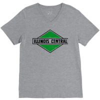 Illinois Central Railroad V-neck Tee | Artistshot