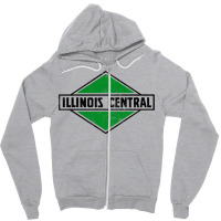 Illinois Central Railroad Zipper Hoodie | Artistshot