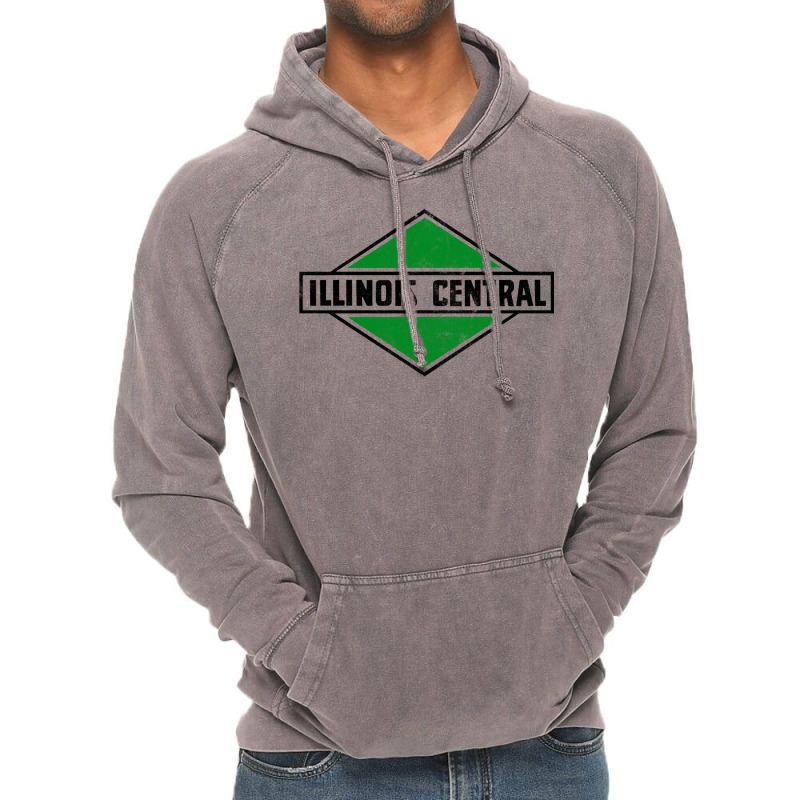 Illinois Central Railroad Vintage Hoodie | Artistshot