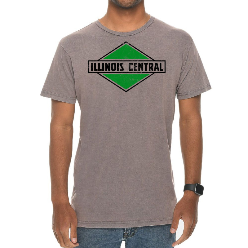 Illinois Central Railroad Vintage T-shirt | Artistshot