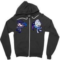 Ultraman Z And Haruki Zipper Hoodie | Artistshot