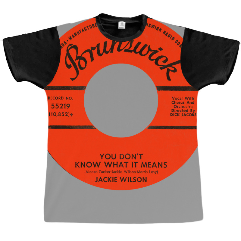 Jackie Wilson Vinyl Fan Artwork Graphic T-shirt | Artistshot