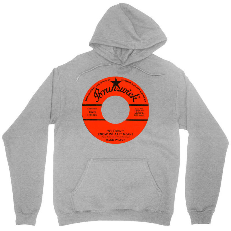 Jackie Wilson Vinyl Fan Artwork Unisex Hoodie | Artistshot