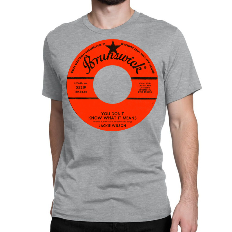 Jackie Wilson Vinyl Fan Artwork Classic T-shirt | Artistshot