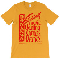 Bonanza Entertaining, Reno   Vintage 60s Diner T-shirt | Artistshot