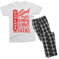 Bonanza Entertaining, Reno   Vintage 60s Diner Men's T-shirt Pajama Set | Artistshot