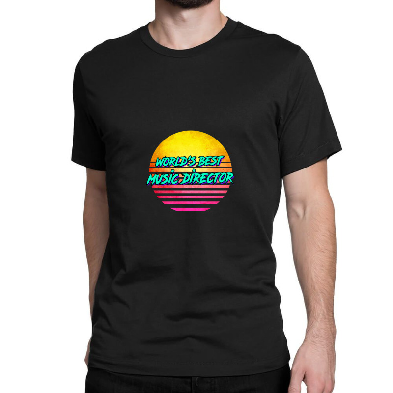 Retro 1980s Music Directing Classic T-shirt | Artistshot