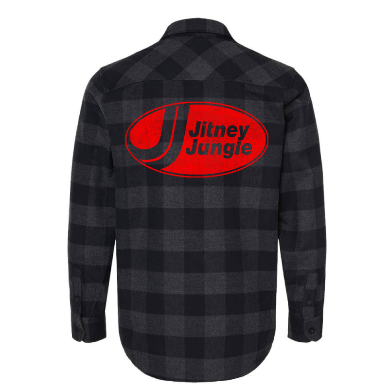 Jitney Jungle   Vintage Look Faded Design Flannel Shirt | Artistshot